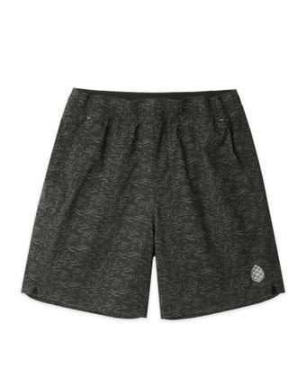 Stio | Mens Bounder Lined Short - 7, Size Extra Large in Abyss Clouds