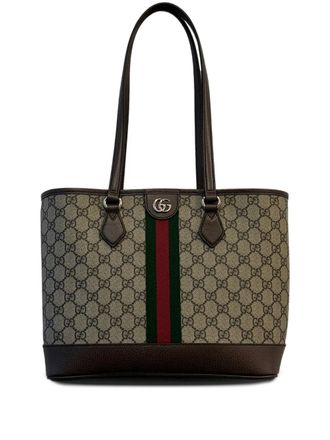 Gucci medium Ophidia tote bag - Neutrals