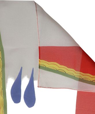 Dolce & Gabbana Abstract Geometric Silk Scarf - Multicolor