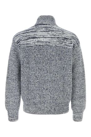Ferragamo 2868245biancon.navy Exterior: Cotton Virgin Wool Giubbini Jacket