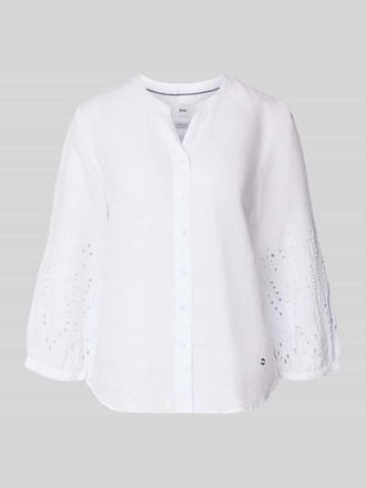 Brax Brax Regular Fit Hemdbluse aus reinem Leinen Modell VELIA in Weiss, Gr&ouml;&szlig;e 36