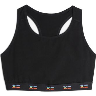 TomboyX Racerback Soft Bra in Rainbow X at Nordstrom, Size X-Large