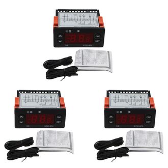 OEM Adecuado Para Dos Controladores De Temperatura Digitales Por Microordenador Etc-974 Con Funci&oacute;n De Alarma De Refrigeraci&oacute;n, 220 V, Sensor Ntc