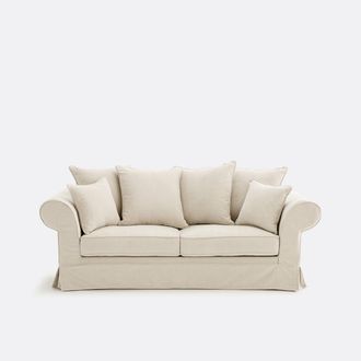 La Redoute Interieurs Polyester gem&ecirc;leerde bank, superieur comfort, Ad&eacute;lia