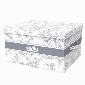 Trade Shop Trade Shop - Box Portatutto Scatola Salvaspazio Contenitore Organizer 48x38x28cm Fantasia 87322