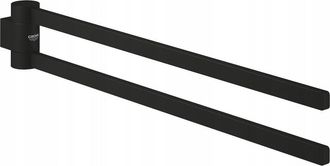GROHE Selection Toallero, Pivotable Black, 41219kf0