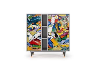 StoryZ Aparador multicolores 3 puertas L 94 cm