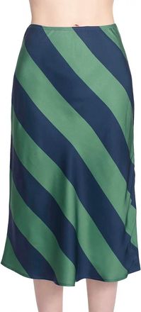 Corey Lynn Calter Layana Skirt In Ivy