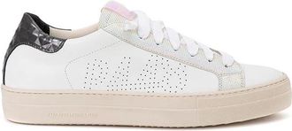 P448 Leren Sneaker - Dames - Sneakers - Wit - 36 EU - Leer - Schoenen
