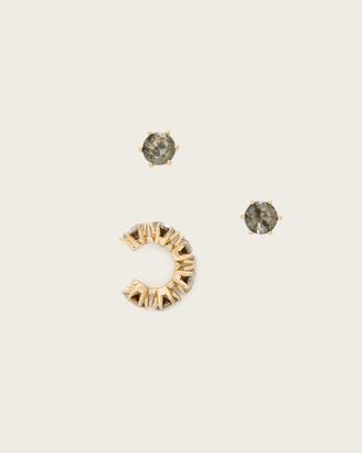 AllSaints Mabel Cuff Earrings Set