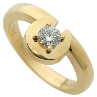 Omega Yellow Gold Yellow Gold (18K) Band Ring (Pre-Owned)