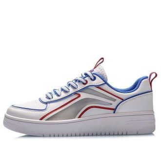 Li-Ning (WMNS) Li-Ning Classic Leisure Low White Red Blue AGCP128-4