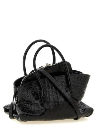 The Attico Top Handle Bag - Black