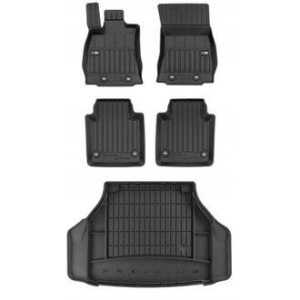 OEM Set 3d Alfombrillas Y Alfombrilla Maletero Jaguar Xj X351 Sed&aacute;n 2009-2019 Largo