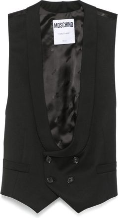 Moschino Scoop-neck Waistcoat