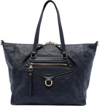 Louis Vuitton Pre-owned Lumineuse PM - Dames - Vintage Shopper - Blauw - ONE Size - Leer - Vintage