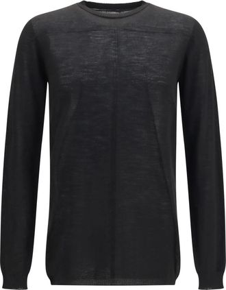 Rick Owens Maglione Biker Level - - Knitwear - Uomo - Nero - M