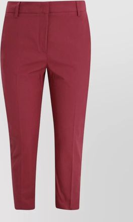 Max Mara slim fit cropped ankle trousers