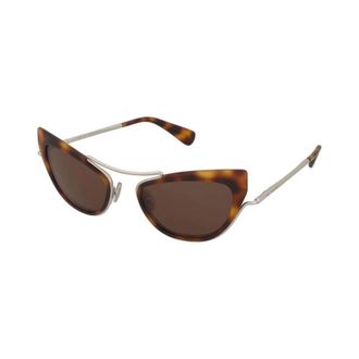 Max Mara Sunglasses - unisex - Max Mara - Sunglasses - Brown - 53 MM - Accessories