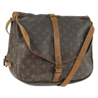 Louis Vuitton Pre-owned Cross Body Bags, female, Brown, Size: ONE SIZE Pre-owned Vintage Cross Body Bag