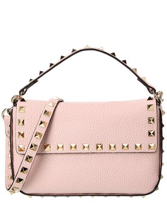 Valentino Rockstud Grainy Leather Crossbody