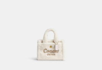 Coach Cargo Tote Bag 20 In Shearling