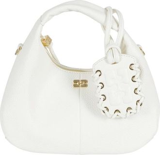 Ganni Hobo Mini Grained Hobo Mini Grained