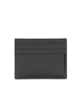 Ferragamo Leather Card Case - Black