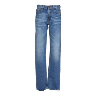Haikure Cleo Boot-Cut Jeans - Dames - Bootcut Jeans - Blauw - W24 - Katoen - Jeans