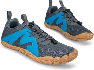 Generic Mens Water Sports Sneakers for Diving Swimming Beach Walking Outdoor Adventure and Indoor Gym Training (Grey, 4.5)