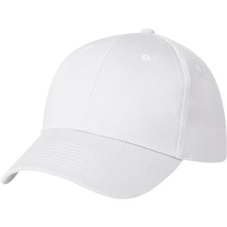 eBuy GB AB Hats 6 Panel Baseball Cap, Now (White)