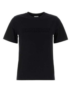 Burberry Black Crew Neck T-Shirt