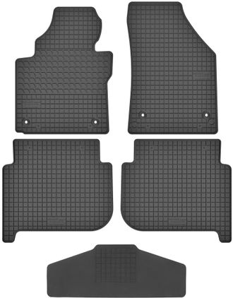 OEM Motohobby 150802 Alfombrillas + Funda 200000/1 - Volkswagen Touran I 2003-2010 Tope Av Delantero - Instalada