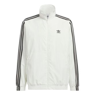 adidas Firebird Track Jacket Loose Fit Asia Sizing Off White KC1455