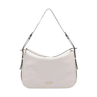 Liu Jo Logo Shoulder Bag - female - Liu Jo - Shoulder Bags - White - ONE SIZE - Bags
