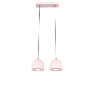 Lumicom Campanella Lampara De Techo Lineal X2 Monocolor Mate
