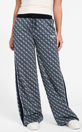 Guess 4G Logo Straight Leg Drawstring Pants in Medium Blue at Nordstrom, Size X-Small