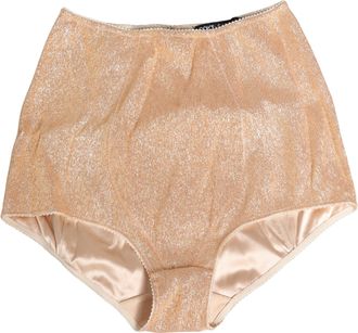 Dolce & Gabbana Beige Silk Blend High Waist Girdle Panty Womens Underwear