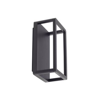 Lucande Lucande L&aacute;mpara De Pared Led Exterior thorvid En Negro Aluminio