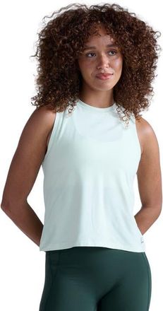 2XU Form Soft Jersey Relaxed Tank in Mint Dust/white at Nordstrom, Size X-Small