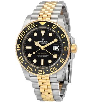 Rolex GMT-Master II GMT Automatic Chronometer Black Dial Mens Watch 126713GRNR-0001