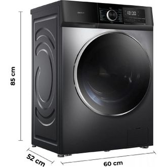Cecotec Cecotec - Bolero Dresscode 8500 Inverter Steel A Lavadora Carga Frontal 8 Kg 1400 Rpm Gris