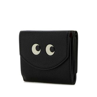 Anya Hindmarch Calf Leather Wallet - Black