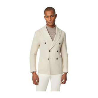 L.B.M. 1911 L.b.m. 1911, Heren, Jassen, Beige, Maat: XL Wol