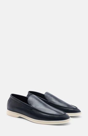 Scarosso Ludovico Loafers in Blue - Calf at Nordstrom, Size 43.5