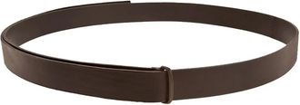 Haider Ackermann skinny leather belt - Nero