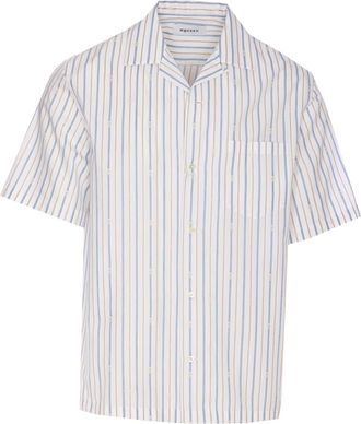 Alexander McQueen Skull Stripe Motif Shirt