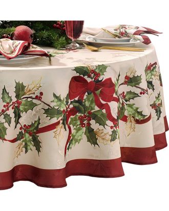 Villeroy & Boch Winter Bows & Garland Tablecloth -Round