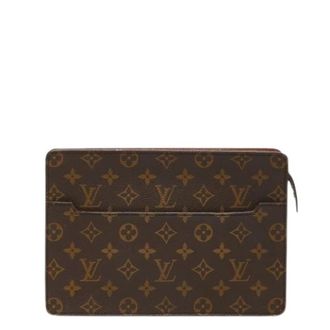 Louis Vuitton Pre-owned Clutches, male, Brown, Size: ONE SIZE Pre-owned Monogram Pochette