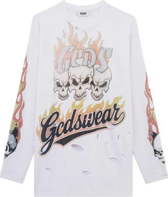 GCDS Langarm-T-Shirt